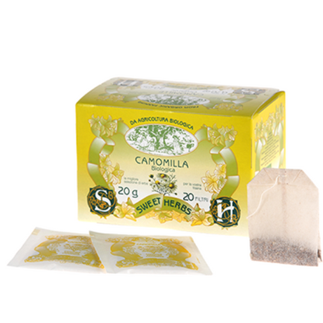 Organic Camomile Herbal Tea - Brezzo Brezzo - Coffee & Tea @Mercato Gourmet | Your Italian Gourmet Supermarket