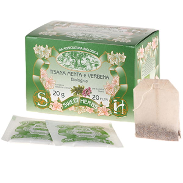Organic Mint Varvain Herbal Tea - Brezzo