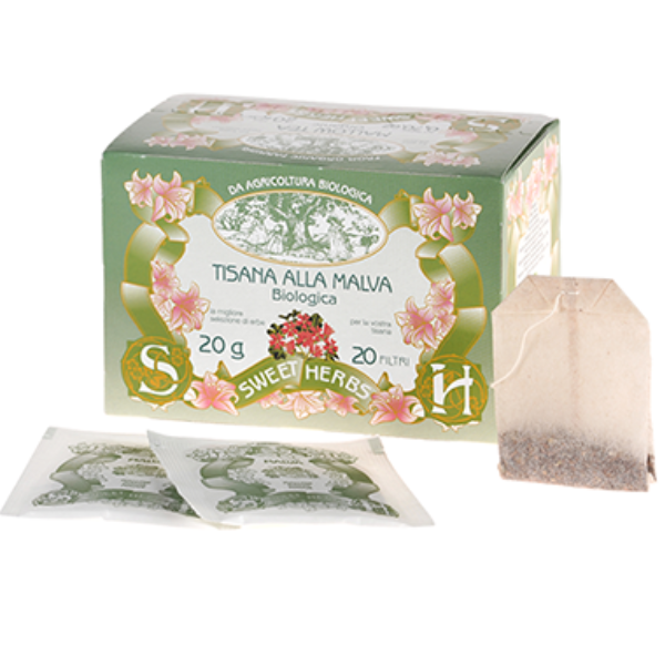Organic Mauve Herbal Tea - Brezzo Brezzo - Coffee & Tea @Mercato Gourmet | Your Italian Gourmet Supermarket