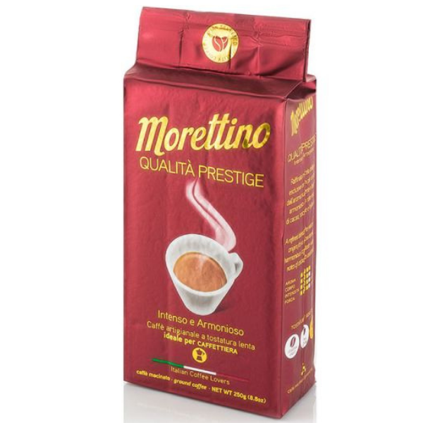 Ground Coffee Blend Arabica and Robusta - Morettino