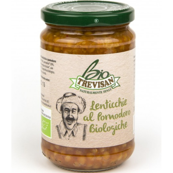 Organic Lentils with Tomato - Trevisan