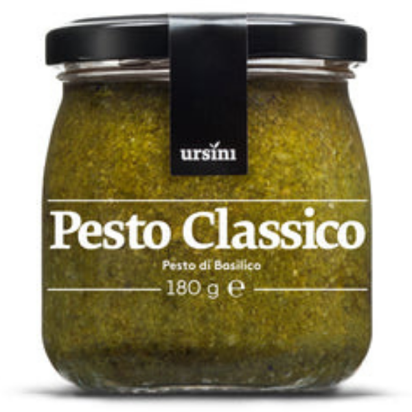 Classic Pesto Sauce with Garlic - Ursini