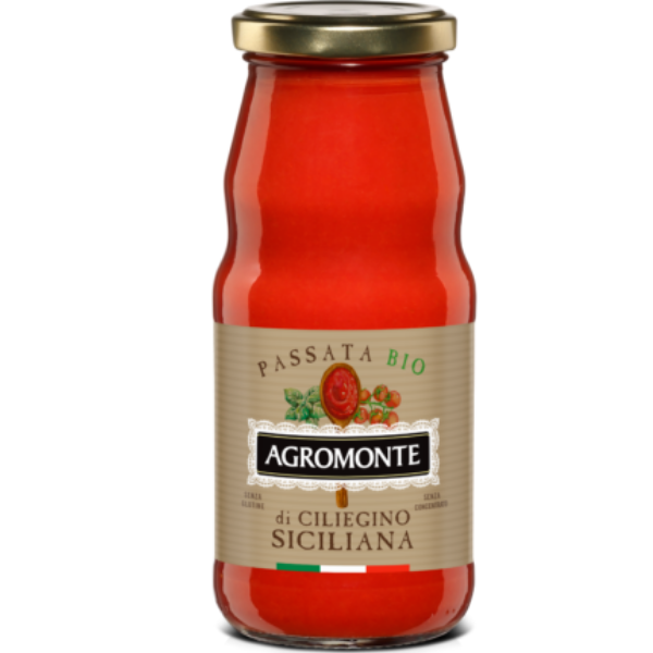 Organic Cherry Tomato Passata 360g - Agromonte