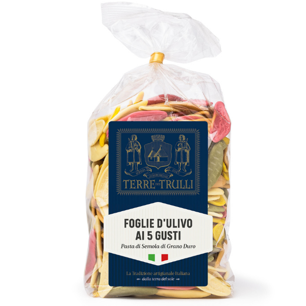 Olive Leaves Pasta 5 Flavours - Terre dei Trulli