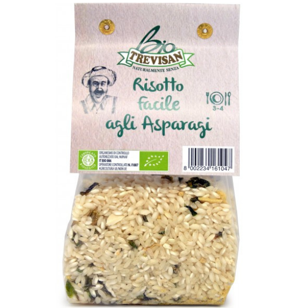Carnaroni Rice with Asparagus - Trevisan