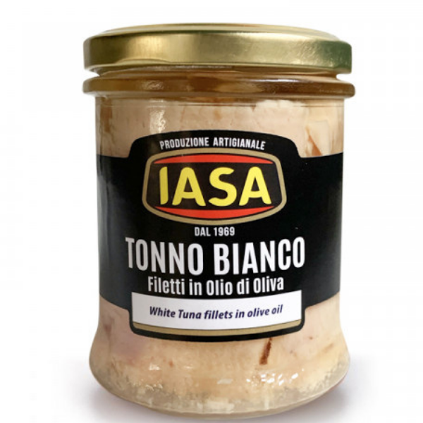 White Tuna Fillet in Olive Oil 200g - Iasa