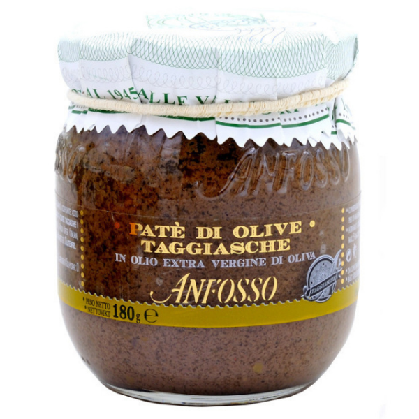 Taggiasca Olive Paste in Extra Virgin Olive Oil - Anfosso