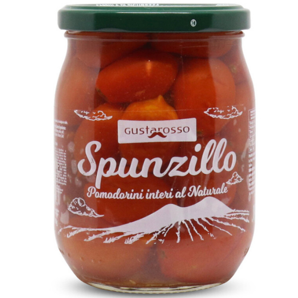 Natural Whole Cherry Tomato Spunzillo - Gustarosso