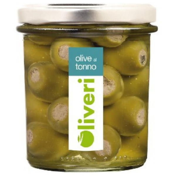 Olives Stuffed with Tuna - Oliveri Piemonte