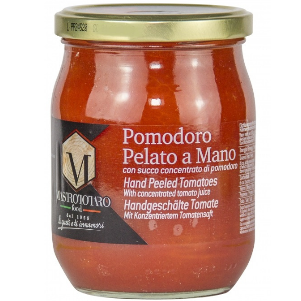 Hand Peeled Tomatoes in Tomato Juice - Mastrototaro