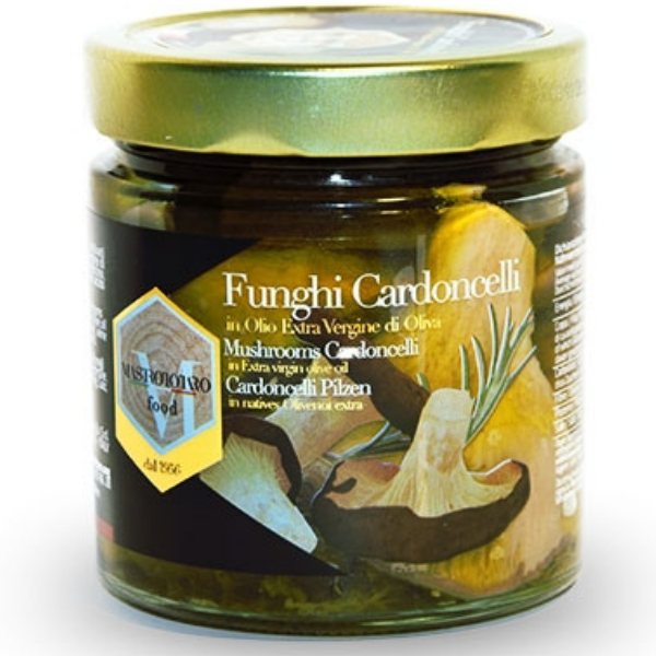 Cardoncelli Mushroom in Extra Virgin Olive Oil - Mastrototaro