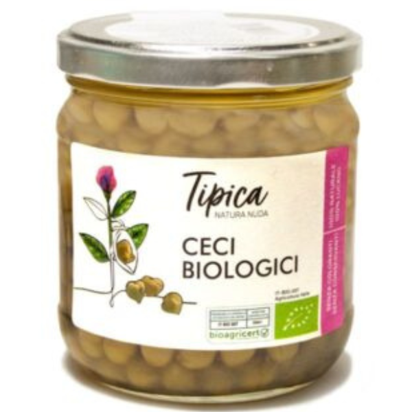 Organic Boiled Chickpeas - Tipica
