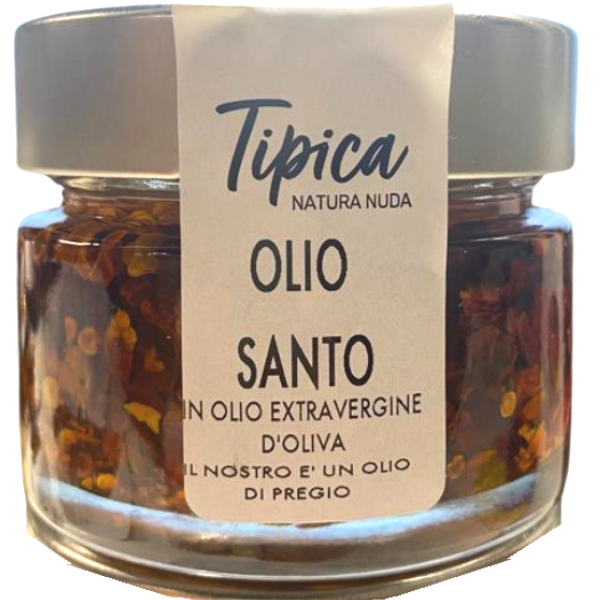 Dried Spicy Red Peppers in Extra Virgin Olive Oil - Tipica