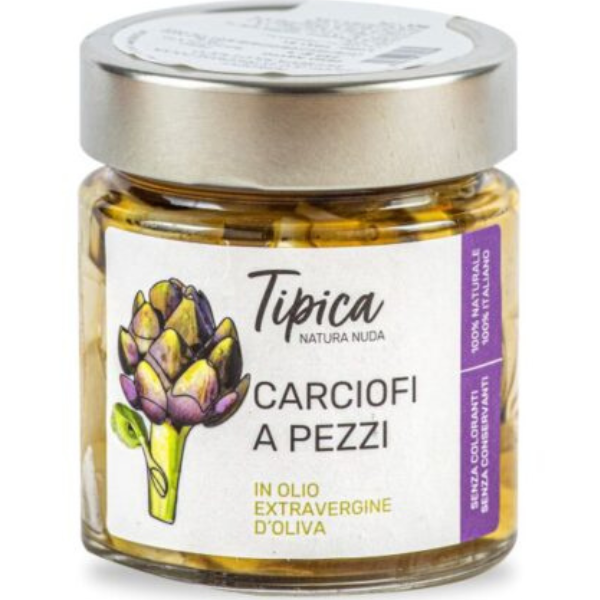 Artichoke Quarters in Extra Virgin Olive Oil 580g- Tipica