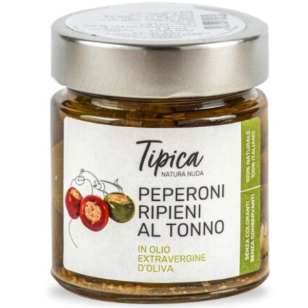 Stuffed Red Pepper with Tuna, Caper and Anchovy - Tipica