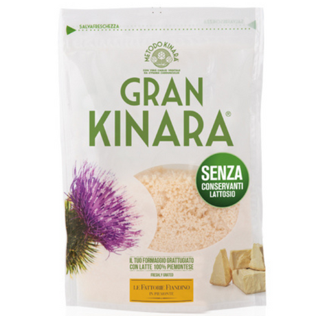 Gran Kinara Grattugiato (Vegetarian) 90g - Le Fattorie Fiandino Le Fattorie Fiandino - Hard Cheese 90g @Mercato Gourmet | Your Italian Gourmet Supermarket