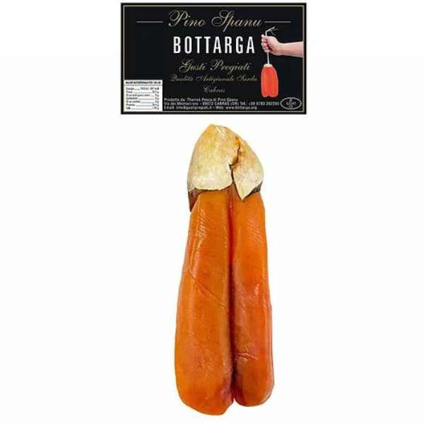 Bottarga (Dried Mullet Roe) from Mediterranean Sea - Tharros Pesca Cabras