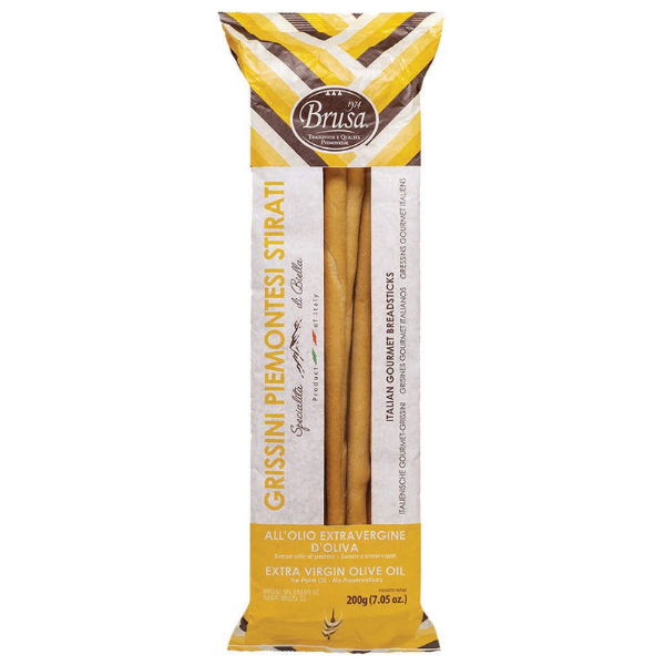 Classic Grissini with Extra Virgin Olive Oil - Brusa