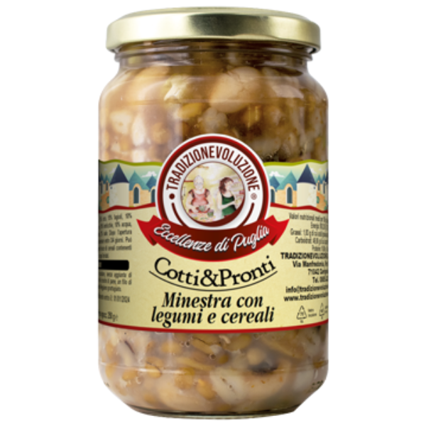 Legumes and Cereal Soup - Tradizionevoluzione
