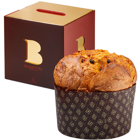 Biasetto Panettone with Dark Chocolate 500g Pasticceria Biasetto - Panettone @Mercato Gourmet | Your Italian Gourmet Supermarket