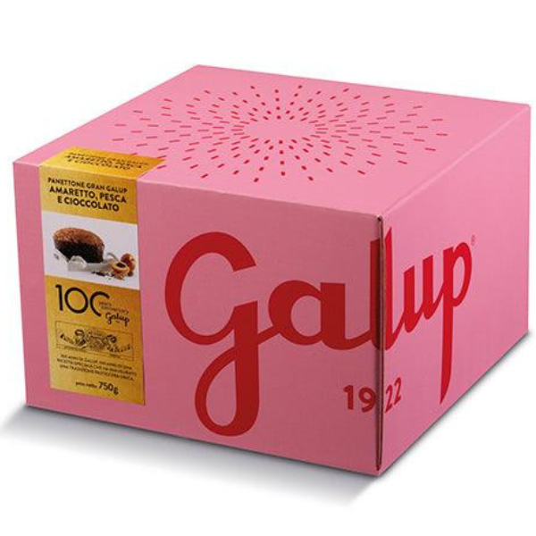 Galup Panettone with Peach, Amaretto and Chocolate 750g