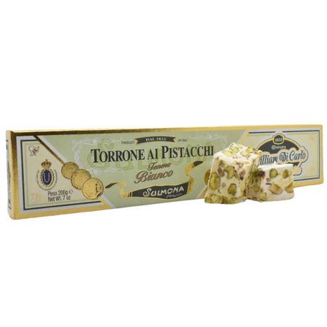 White Nougat with Pistachio - William di Carlo Mercato Gourmet - Other Christmas Products 2022 @Mercato Gourmet | Your Italian Gourmet Supermarket