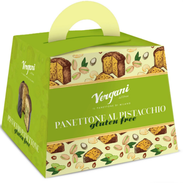 Gluten Free Pistachio Panettone 600g - Vergani