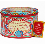 Fiasconaro X Dolce & Gabbana Panettone Topped with Icing and Sicilian Almonds 1kg Fiasconaro - Panettone @Mercato Gourmet | Your Italian Gourmet Supermarket