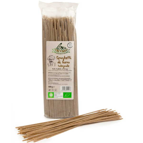 Organic Spelt Wholewheat Spaghetti- Trevisan