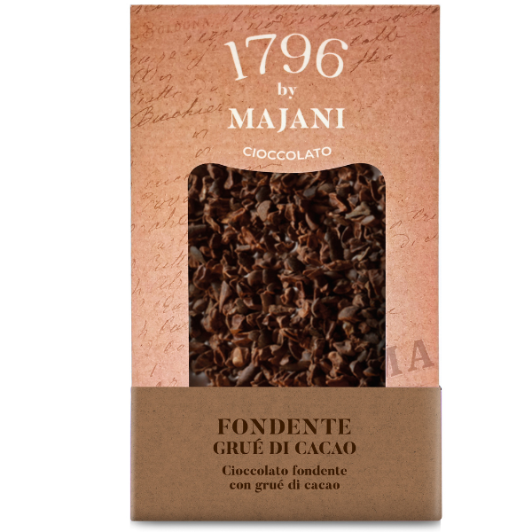 Dark Chocolate with Cocao Nibs 115g - Majani