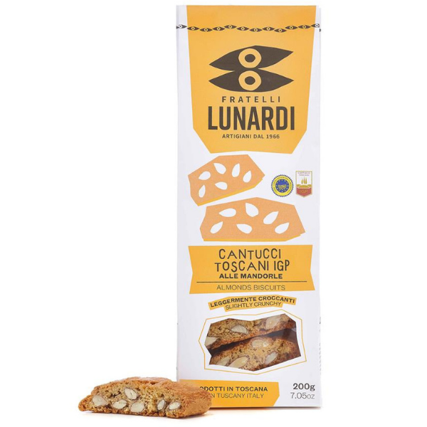 Toscani Cantucci with Almond - Fratelli Lunardi