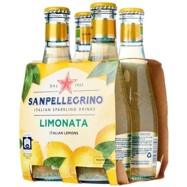 Lemon Sparkling Drinks - Sanpellegrino (4 Bottles Pack)