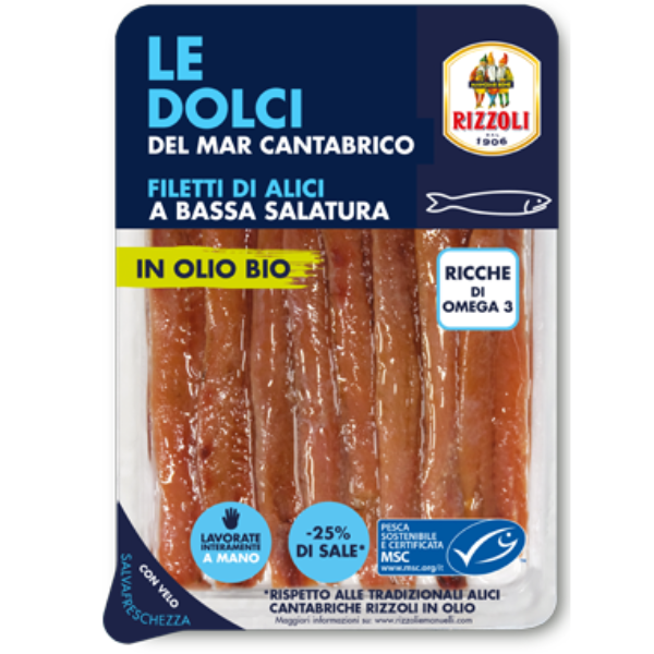 Anchovies "Le Dolci" Fillet - Rizzoli