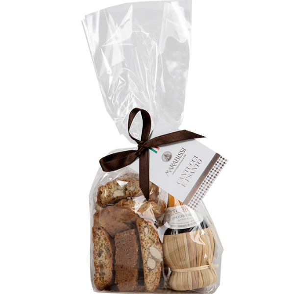 Cantucci And Il Santo Dessert Wine Set - Marabissi