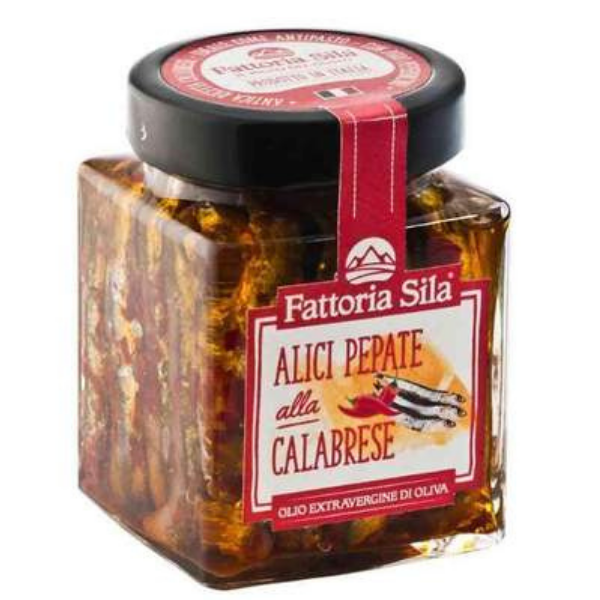 Anchovies with Calabrese Chili - Fattoria Sila