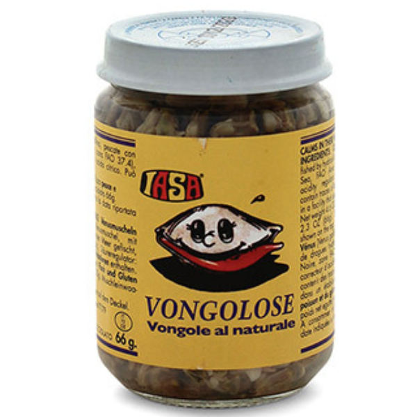 Clams in Brine - Iasa Mercato Gourmet - Packaged Seafood @Mercato Gourmet | Your Italian Gourmet Supermarket