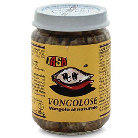 Clams in Brine - Iasa Mercato Gourmet - Packaged Seafood @Mercato Gourmet | Your Italian Gourmet Supermarket