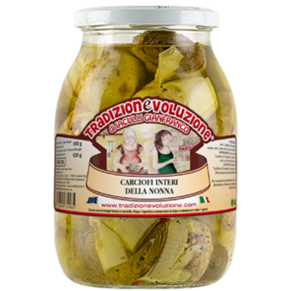 Whole Artichokes "Della Nonna" 1062ml - Tradizionevoluzione